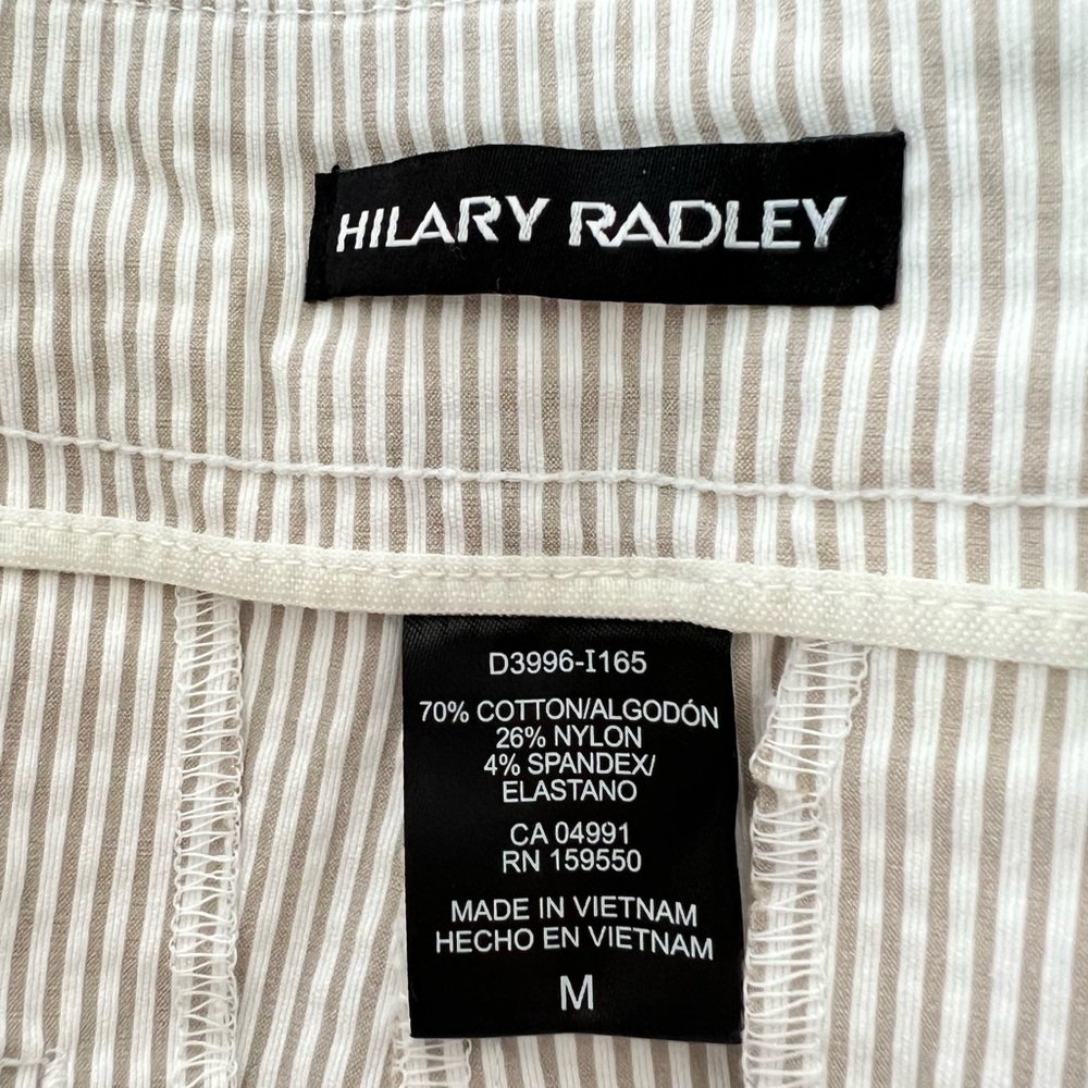Hillary Radley Seersucker Pant Size Medium - Picture 4 of 4